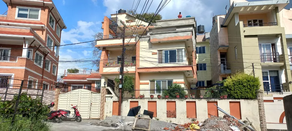 Residential construction project by Yellow Shikhar Nirman Sewa