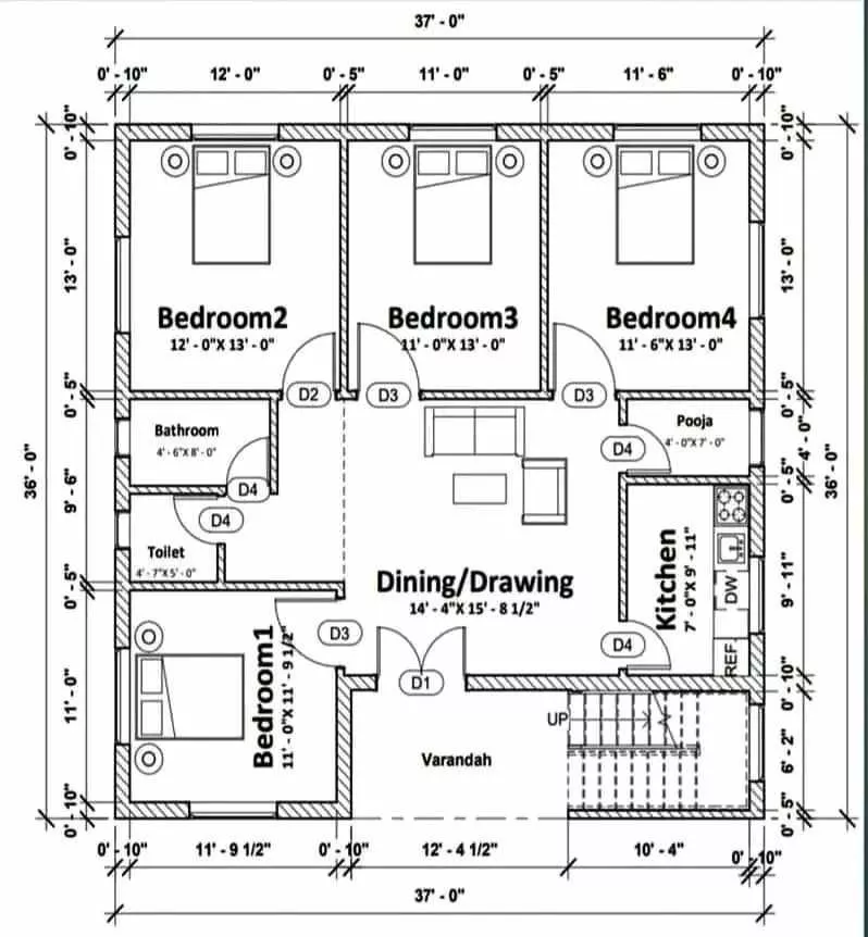Residential construction project by Yellow Shikhar Nirman Sewa
