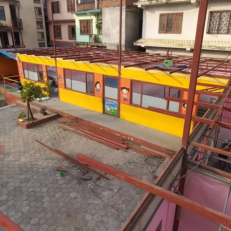Residential construction project by Yellow Shikhar Nirman Sewa