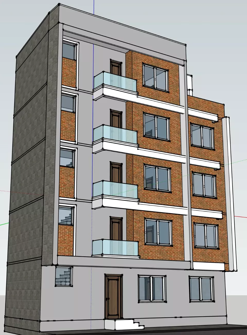 Residential construction project by Yellow Shikhar Nirman Sewa